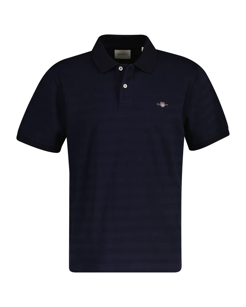 Texture Stripe Short SleevePolo